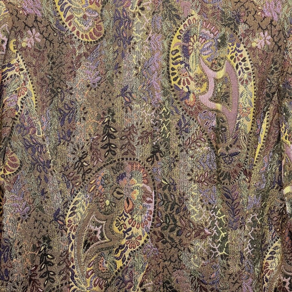 TravelSmith Womens Paisley Blazer Jacket Medium Mulitcolor - Picture 5 of 7